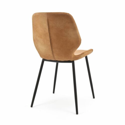 Stoel Seashell - cognac (showroom model) - Afbeelding 2