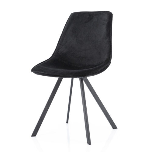 Stoel Belle - zwart (showroom model) - Afbeelding 2