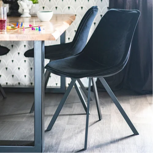Stoel Belle - zwart (showroom model)