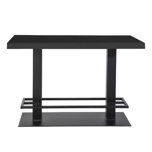 SHOWMODEL Bartafel Eleonora Eikenhout 140x80cm - Zwart