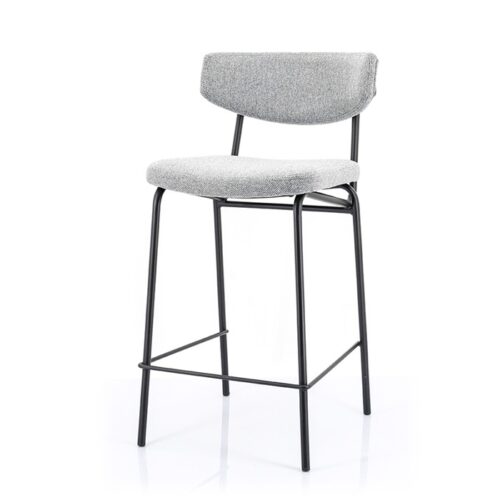 Barkruk Crockett - Grijs (zithoogte 66 cm) Showmodel