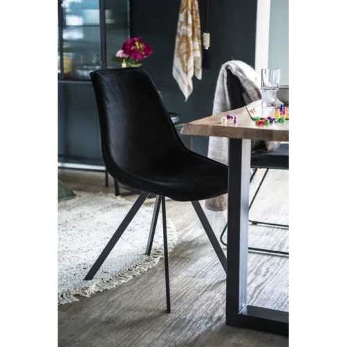 Stoel Belle - zwart (showroom model) - Afbeelding 4