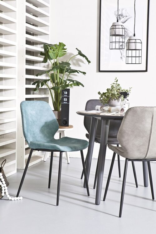 Stoel Seashell - zwart (showroom model) - Afbeelding 3