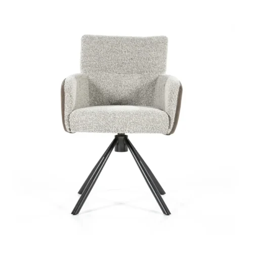 Stoel Sef Bouclé - Bruin (showroom model) - Afbeelding 2