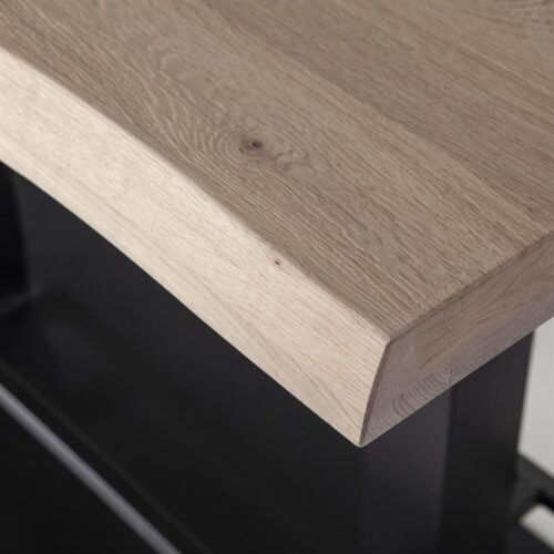 Bartafel Eleonora Eikenhout 140x80cm - Naturel - Afbeelding 3