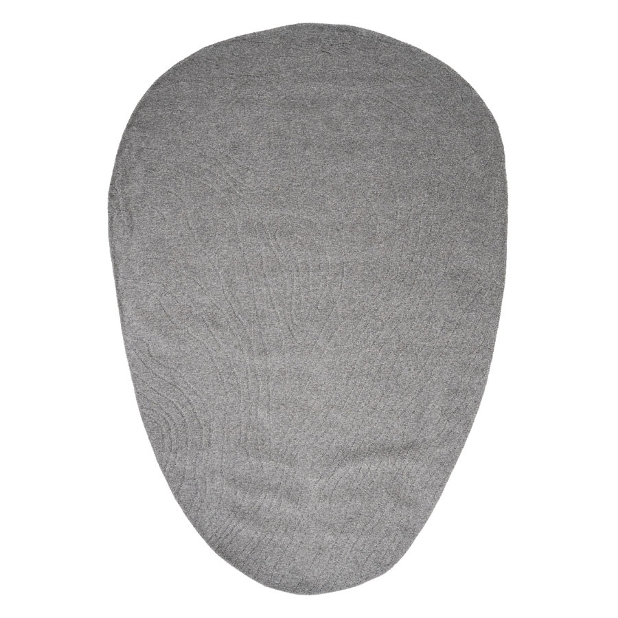 Vloerkleed Pebble beige wol 190 x 290 cm - Afbeelding 5