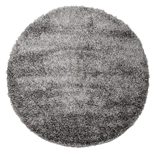 Vloerkleed Dolce rond zwart (showroommodel)