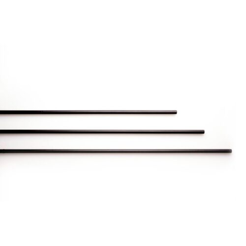 Ophangsysteem Rod metalen buis voor wandkleed - Zwart 135