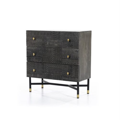 Ladenkast Isa Mangohout  80 x 75cm - Donkergrijs
