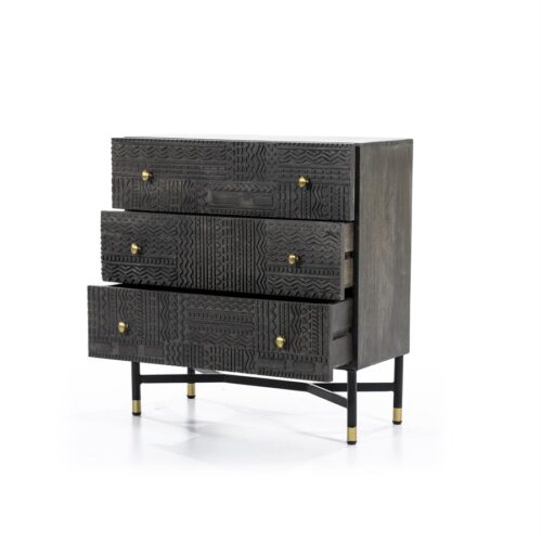Ladenkast Isa Mangohout  80 x 75cm - Donkergrijs - Afbeelding 3