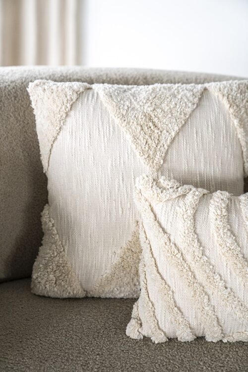 Kussen Wabi - off white - Afbeelding 2