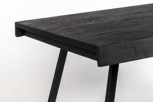 Eettafel SURI 200X90 zwart - Afbeelding 4
