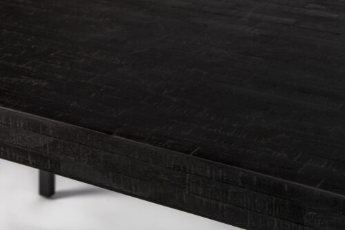 Eettafel SURI 200X90 zwart - Afbeelding 6