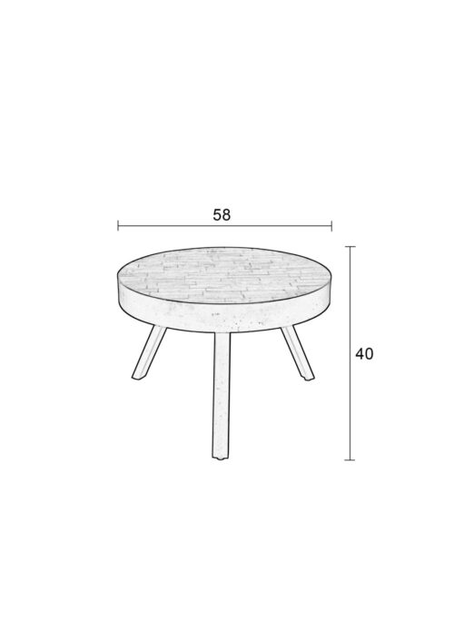 Salontafel SURI medium - Afbeelding 9