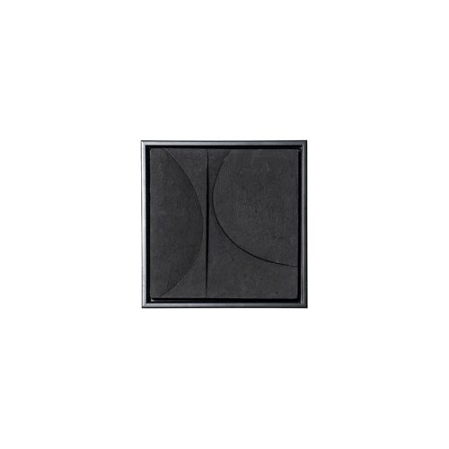 Wandpaneel Ven 25x25 cm - Zwart - Afbeelding 2