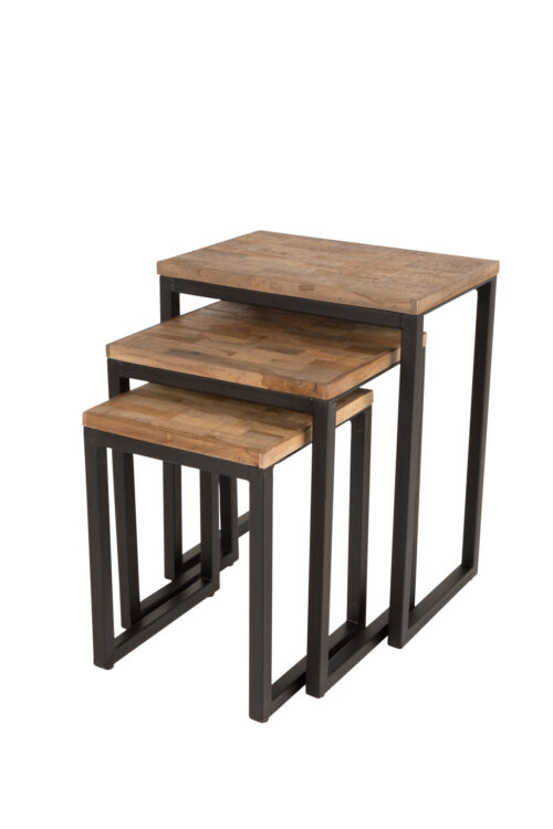 Bijzettafel SURI SET OF 3