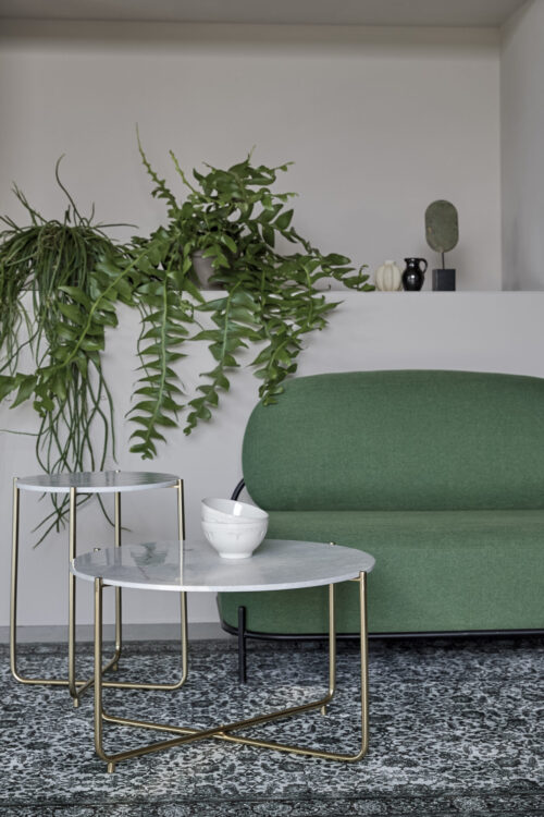 Bijzettafel TIMPA MARBLE wit - Afbeelding 6