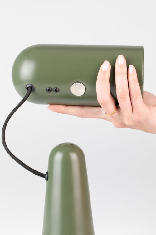 Bureaulamp VESPER - groen (showroom model) - Afbeelding 4