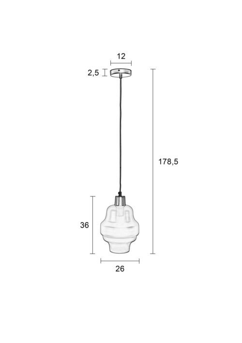 Hanglamp ROSE terra - Afbeelding 10