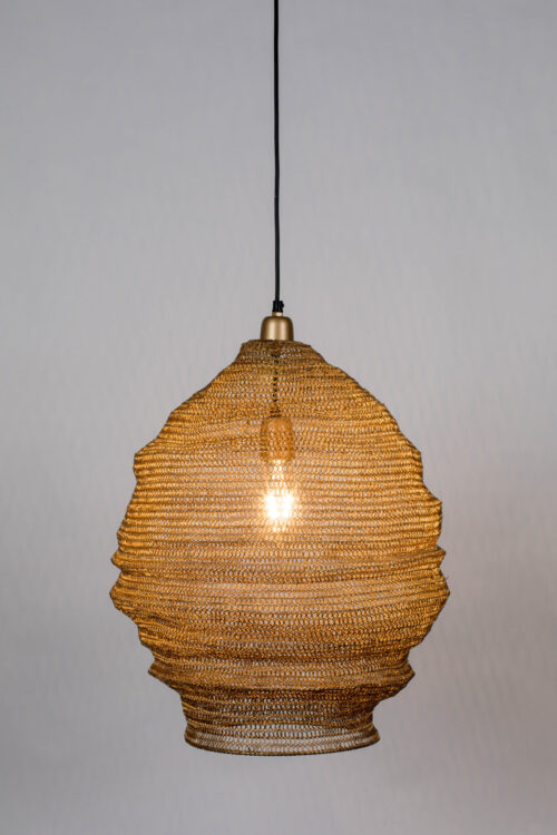 Hanglamp LENA L brass - Afbeelding 2