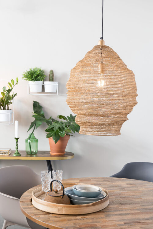 Hanglamp LENA L brass - Afbeelding 8
