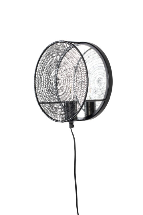 Wandlamp LEA zwart - Afbeelding 2
