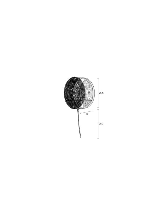 Wandlamp LEA zwart - Afbeelding 12