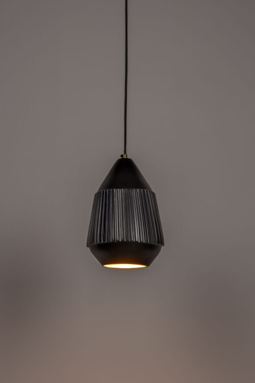 Hanglamp AYSA TALL zwart - Afbeelding 2