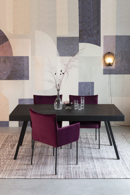 Eettafel SURI 200X90 zwart - Afbeelding 10