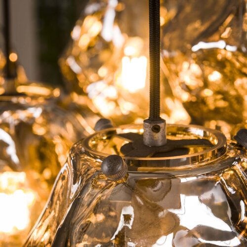 Hanglamp Rock met 7 lampen Chromed Glass - Afbeelding 4