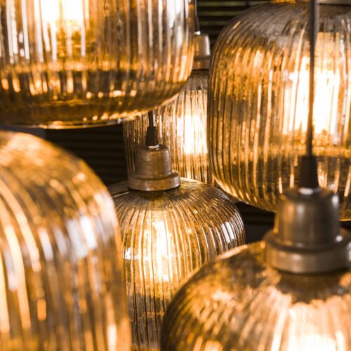 Hanglamp Stripe met 7 lampen - Smoke Glas - Afbeelding 4