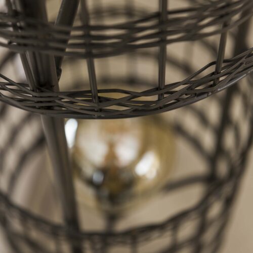Vloerlamp Metal Blinds - 2 lampen - Afbeelding 3