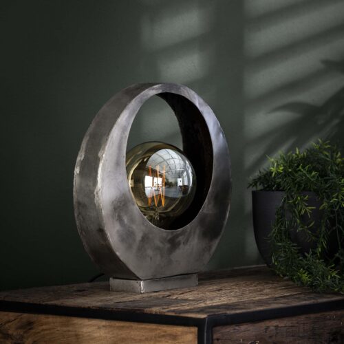 Tafellamp Full Moon - Oud Zilver - Afbeelding 2