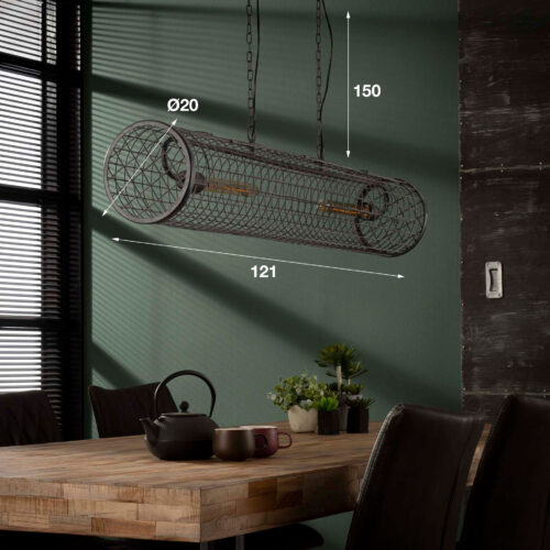 Hanglamp Gaas - 2 lampen - Afbeelding 8