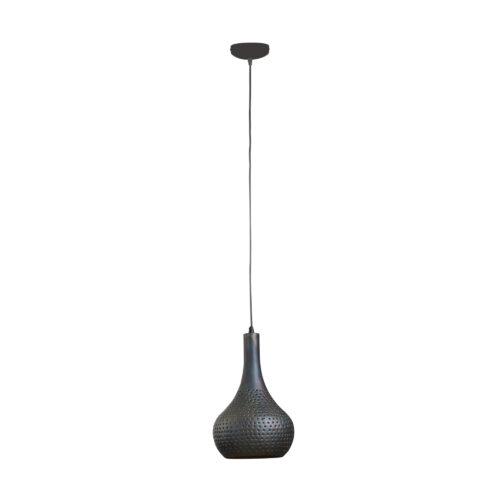 Hanglamp Industry Concrete Zwart Bruin - 1 lamp - Afbeelding 4