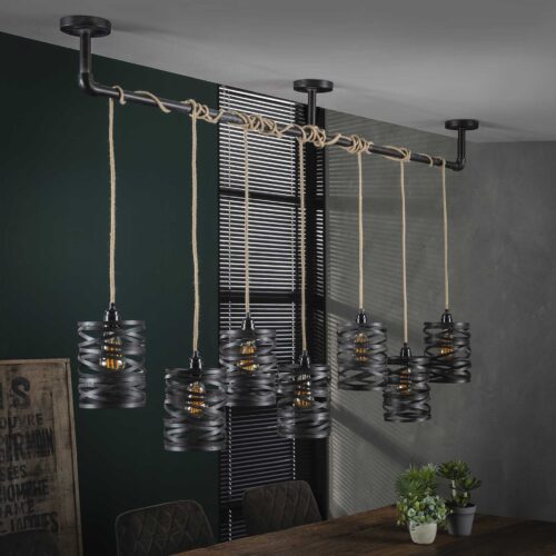 Hanglamp Twist - 7 lampen - Afbeelding 2