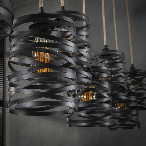 Hanglamp Twist - 7 lampen - Afbeelding 4
