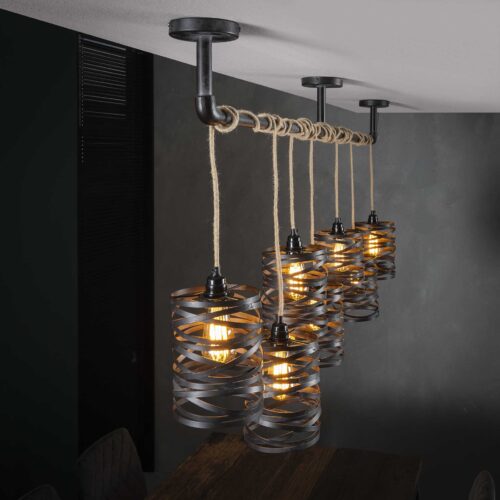Hanglamp Twist - 7 lampen - Afbeelding 7