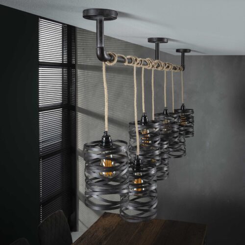 Hanglamp Twist - 7 lampen - Afbeelding 8
