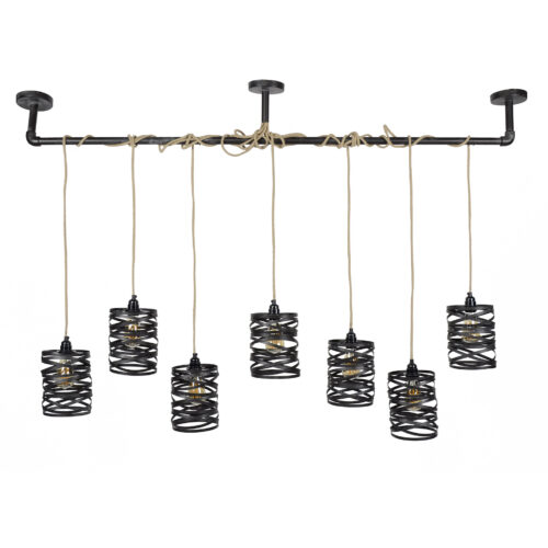Hanglamp Twist - 7 lampen - Afbeelding 9