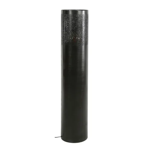 Vloerlamp Cilinder Zwart Nikkel - 120 cm - Afbeelding 5