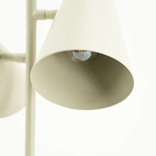 Tafellamp Cole 2 lampen - Beige - Afbeelding 3