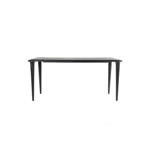 Eettafel Jiska Mangohout Zwart - 160cm
