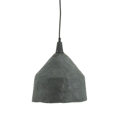 Hanglamp Sana Papier maché klein - Grijs