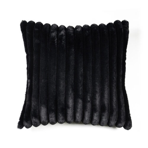 Kussen Wuzzy Zwart- 50x50cm