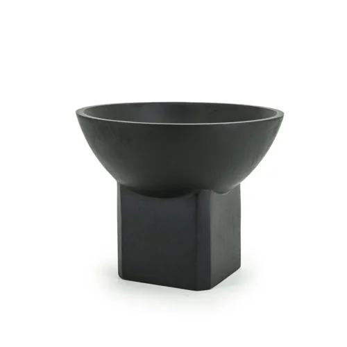Schaal Bora medium - Zwart