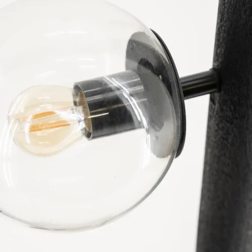 Vloerlamp Eris 3 lampen - Zwart - Afbeelding 3