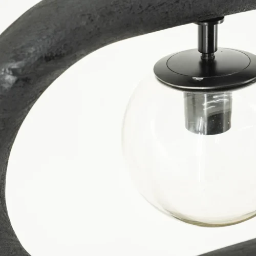 Hanglamp Eris 2 lampen - Zwart - Afbeelding 2