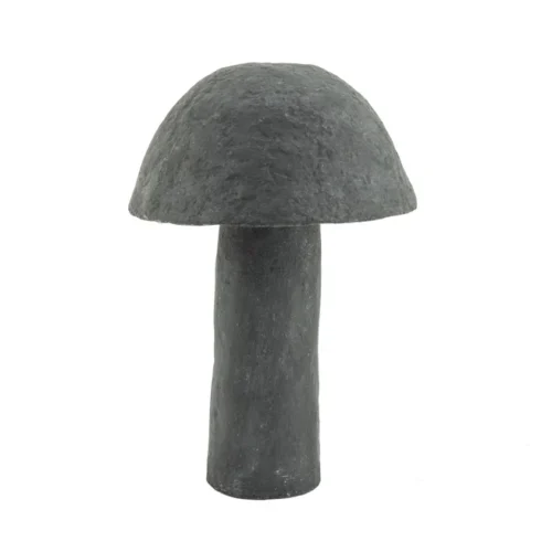 Tafellamp Sana Papier maché 45 cm - Grijs - Afbeelding 2