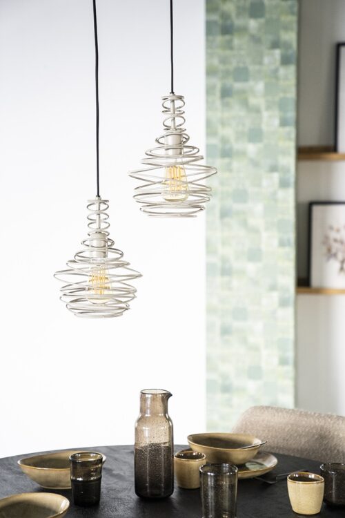 Hanglamp Coil - Beige - Afbeelding 3